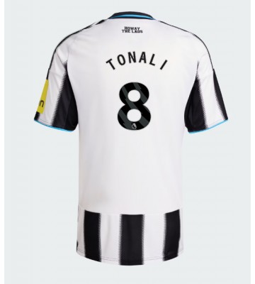 Newcastle United Sandro Tonali #8 Hjemmebanetrøje 2025-26 Kortærmet